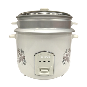 Olla <span class=keywords><strong>Arrocera</strong></span> Eléctrica Recta de Lujo, Olla <span class=keywords><strong>Arrocera</strong></span> China de 1.8L con 2 Sartenes de Aluminio con Tapa de Vidrio - Product Image 3