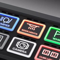 Clavier d'accessoires sans fil à commande par application 12V 24V pour Jeep, UTV, camion, bateau marin