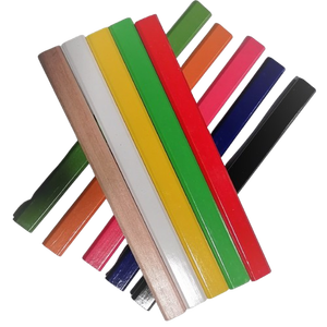 Lápices octogonales de carpintero personalizados Lápices de marcado de madera de grafito negro para la impresión de logotipos de construcción disponibles - Product Image 1