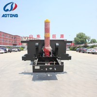 Yume AOTONG — remorque hydraulique à benne de levage, 2 axes, châssis à benne, 40ft