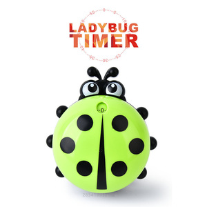 Ladybug Timer 30 Min Mechanical Kitchen Timer Touch Control Easy Operation - Product Image 1