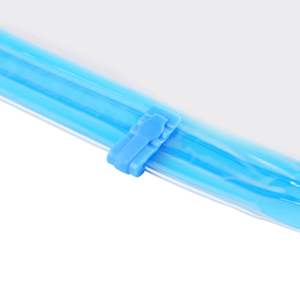 Ev düzenleyici şeffaf kullanımlık katlanabilir mühür sıkıştırılmış tasarrufu paket uzay tasarruflu vakum saklama çantası - Product Image 3