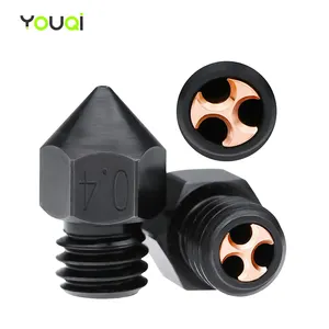 Youqi Cht High Flow Gehard Staal Mk8 Nozzle High Speed Printkop Extruder Nozzles Voor Ender 3 Cr10 3d Printer