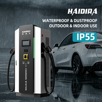 Station de recharge rapide HAIDIRA EV 60kW 120kW 160kW 240kW CCS2 CCS1 GB/T Chargeur DC pour usage commercial