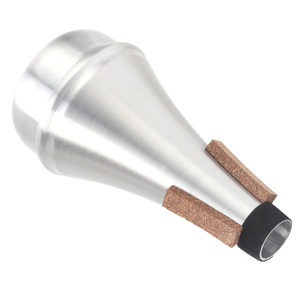 Sourdine droite pour <span class=keywords><strong>trompette</strong></span> en alliage d'aluminium argenté, accessoire d'entraînement pour instrument <span class=keywords><strong>de</strong></span> musique - Product Image 5