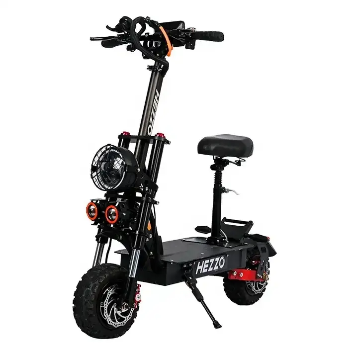2023 novo design mais poderoso 11 "60v 5600w, motor duplo off-road escooter 42ah dobrável dois rodas scooter elétrico