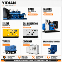 40kW 44kW 3-Phasen Geräuscharmer Dieselgenerator mit Autostart 60Hz und ATS 50kVA 55kVA Dieselgenerator