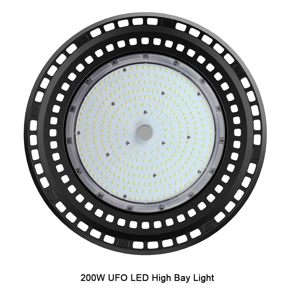 5 Jaar Garantie 140lm/W 150lm/W 170lm/W Besparingsvolume 100W 150W 200W 240W Ufo Led High Bay Licht