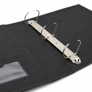 Custom Logo Premium PU Leather 3 <b>Ring</b> Binder Business Portfolio Document <b>Folder</b> Presentation Binder OEM ODM Manufacturer - Product Image 6
