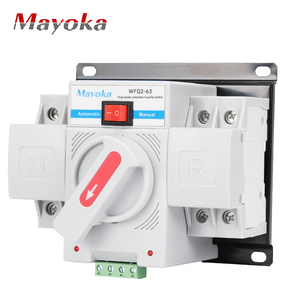 Xuyên biên giới PC kép điện tự động chuyển đổi chuyển 2P duy nhất giai đoạn 3S thời gian chuyển đổi 63A Châu Âu Hoa Kỳ quy định - Product Image 2