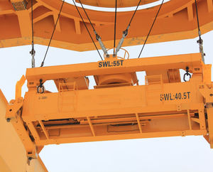 Carretilla giratoria superior de 50 toneladas, esparcidor giratorio telescópico, contenedor de doble viga, esparcidor de grúa pórtico - Product Image 6