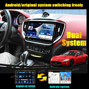 Sistema Dual Android 12 para Maserati Quattroporte Ghibli 2013-2017, reproductor Multimedia para coche, receptor estéreo, Radio para coche 4G Carplay - Product Image 2