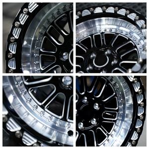 Rines Todoterreno Forjados Personalizados <span class=keywords><strong>de</strong></span> 17-22 Pulgadas con Beadlock, 6x135 6x127 6x139.7, para Ford F150, RAM 1500/2500, Explorer - Product Image 3