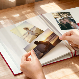 Albums photo Lerp& 40 pages en tissu <span class=keywords><strong>de</strong></span> lin, grande taille 26,5*29 cm, pour photos <span class=keywords><strong>de</strong></span> 3/4/5/6/7/8 pouces, pages intérieures autocollantes - Product Image 6
