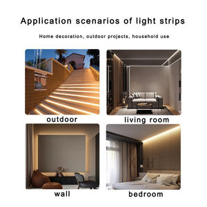 Compra por Pánico: Tira de Luz <span class=keywords><strong>LED</strong></span> <span class=keywords><strong>COB</strong></span> Flexible de Alta Densidad CCT 6000K para Decoración de Gabinetes de Cocina, Retroiluminación - Product Image 4