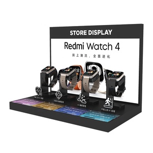 Exhibidor de Escritorio Acrílico Interactivo Personalizado para Comercialización Minorista, Integrado con Botón Metálico e Iluminación LED - Product Image 1