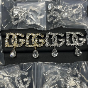Pendientes de Moda de Lujo, Acero Inoxidable con Incrustaciones de Zirconia, Joyería de Alta Gama, Pendientes Hipoalergénicos al por Mayor - Product Image 3