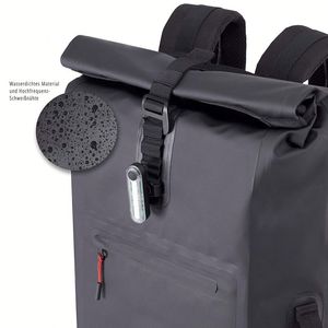 25L 방수 PVC 백팩 아웃도어 스포츠 캐주얼 여행 가방 맞춤 로고 PVC 플로팅 롤탑 백 드라이 방수 백팩 - Product Image 3