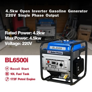 4.2kva mở loại Máy phát điện xăng 4 thì động cơ 50Hz tần số để sử dụng nhà trong thời gian cúp điện và trường hợp khẩn cấp - Product Image 2