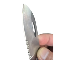 Keramikklinge Schnellwechsel Outdoor Camping Überlebens-Taschenmesser Klappmesser mit Drop-Point-Klinge und Kunststoffgriff