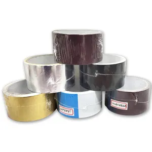 Manufacturer High Quality Self Adhesive Gold Aluminium Foil Tape For Tiles
