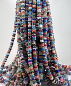 ลูกปัดอัญมณีทรงกลมทำจากธรรมชาติทำด้วยมือขนาด4มม. สายหลวม3ถึง8มม. สำหรับการทำสร้อยคอ - Product Image 2