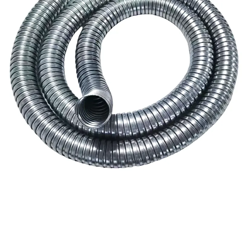 Factory Direct Sale 4 Inch Pvc Hose Galvanized Stainless Steel Pipe Flexible Metal Hose