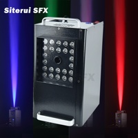 Machine à fumée professionnelle SITERUI SFX 1500W 24x3W LED pour scène DJ, équipement de fumée verticale, DMX+LCD+Télécommande sans fil 18000 Cu