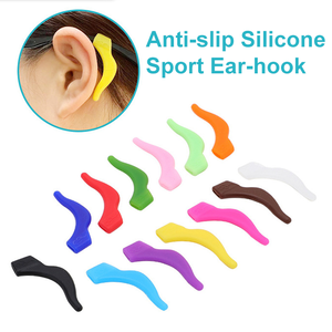 Supports d'oreille antidérapants pour lunettes, en silicone amélioré, attaches souples pour lunettes, crochets de maintien pour lunettes, accessoires, vente en gros, faible MOQ - Product Image 2