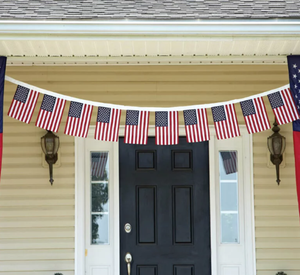 ธงชาติแบบกำหนดเองคุณภาพสูงพร้อมสายแขวนสำหรับการแข่งขันฟุตบอลปี 2026 จำนวน 48 ธง สำหรับตั้งโชว์ทั้งในร่มและกลางแจ้ง - Product Image 5
