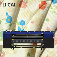 Impresora de Sublimación Fedar con Impresión Fotográfica Realista de 2.6m, con 15 Cabezales de Impresión, Equipo de Impresión Textil por Transferencia de Calor para Poliéster