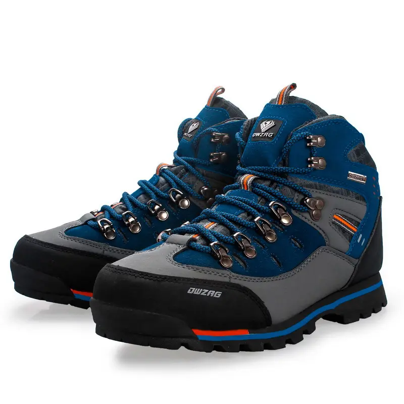 men no slip outdoor mountain shoes waterproof climbing trekking shoes hiking boots