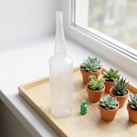 Flacon souple en plastique LDPE de 38 ml avec bouchon vert pour engrais pour fleurs à usage agricole