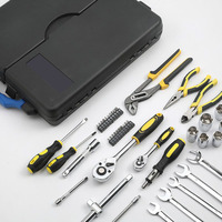 Ventes directes du fabricant de 110 pièces d'outils de réparation automobile, jeu de douilles à clé à cliquet