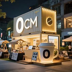 Casa contenedor prefabricada urbana moderna de lujo para edificio de oficinas apartamento escolar centro comercial supermercado vida urbana <span class=keywords><strong>Los</strong></span> Ángeles acero - Product Image 6