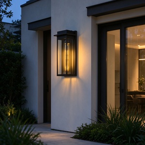 Lampe murale LED extérieure de luxe, étanche IP65, construction en alliage d'aluminium, design moderne pour l'éclairage paysager de jardin, garantie 5 ans - Product Image 4