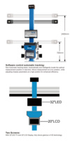 Aligneur de roues 3D AUTEC ATW-A60 avec caméra HD 5MP certifiée CE TUV ISO, télécommande sans fil à double commande pour atelier de réparation automobile