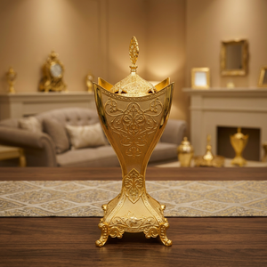 Luxury <b>Gold</b> Hammered Metal Flower <b>Vase</b> Pitcher Set Decorative Tabletop Metal Flower <b>Vases</b> for Home Hotel Decor - Product Image 4