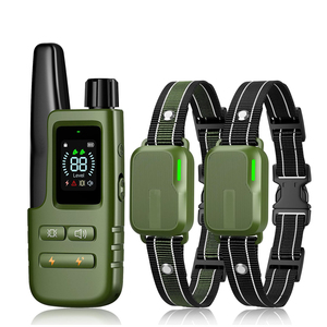 2025 Actualización <span class=keywords><strong>Collar</strong></span> de perro antiladridos <span class=keywords><strong>Collar</strong></span> electrónico recargable con control remoto 3 modos de entrenamiento seguro Diseño impermeable - Product Image 3