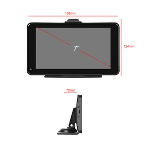 通用汽车配件7英寸2.5D屏幕无线Carplay无线安卓自动高清1024x600便携式汽车DVD播放器
