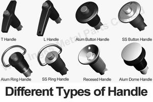 Sıcak satış Dia 10mm alüminyum sap paslanmaz çelik gövde tel dizi hızlı bırakma pimi top kilitleme pimi - Product Image 5