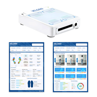 Système d'orthèses personnalisées VELORA AI avec scanner 3D de la pression plantaire et de la posture, écran externe de 13 pouces pour les cliniques de podologie