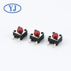 4.5*4.5mm 4 pin SMD high quality tact switch 6*6mm micro tactile switch push botton switch