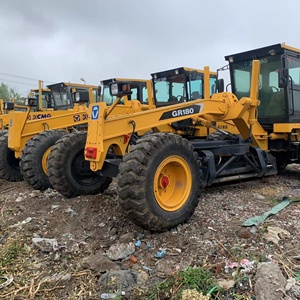 รถเกรดเดอร์มือสอง Caterpillar รุ่น GR180 ปี 2022 อุปกรณ์ก่อสร้างงานหนัก 140k สีเหลือง ยางขนาดใหญ่ เครื่องยนต์สมบูรณ์ - Product Image 5