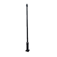 Poteau de vidéosurveillance d'installation pratique de 3.5m 4.5m pour caméra en acier de surveillance de route et produit de chaussée de colonne de fixation de boîte