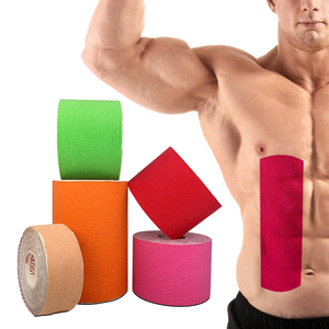 5 Cm * 5 M su geçirmez kinesiyoloji kas bandı özel kinesiyoloji bandı ön kesim spor bant - Product Image 5