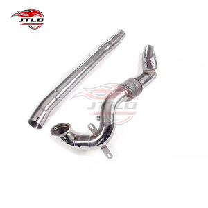 Collecteur d'échappement haute performance pour VW Golf 7.5R <span class=keywords><strong>R</strong></span> MK7.5, Sutechi 750 76mm en acier inoxydable T304 - Product Image 4