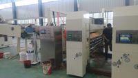 Ligne de production de machines de découpe et d'impression flexographique à grande vitesse pour cartons ondulés