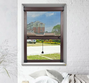 Chất Lượng Cao Hiện Đại Nhôm Có Thể Thu Vào Lưới Muỗi Con Lăn Côn Trùng Màn Hình Cửa Sổ Cho Khách Sạn Nhà Nhôm Cửa Sổ Cửa Ra Vào Cuộn - Product Image 6