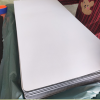 Tapis de souris en caoutchouc blanc imprimable sur mesure, toutes tailles, matériau pour tapis de souris imprimé par sublimation, pas cher
